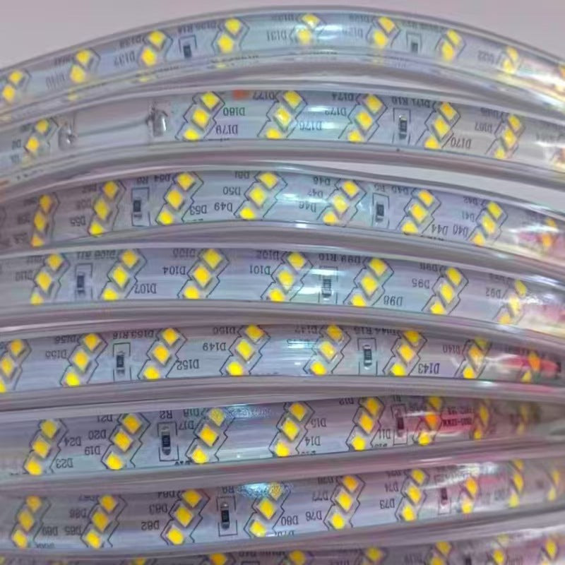 Upgrade explosive 600 lights LED light strip Outdoor engineering lighting Super bright waterproof household living room door rainproof light strip