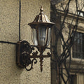 European style outdoor waterproof wall lamp retro courtyard light corridor staircase creative wall sconce garden balcony fence wall light