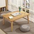 Bay window coffee table small apartment side table tatami small carpet table for home rental room balcony bed