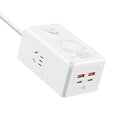 60w wireless phone charging socket panel multifunctional with usb fast charging power strip home dormitory power strip