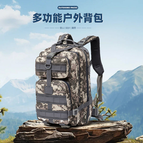 Waterproof Foreign Trade Backpack Tactical Outdoor Sports Hiking Bag Hiking Bag Cycling School Bag Backpack Women's Travel Lightweight