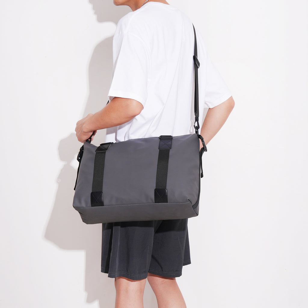 Shoulder travel bag Large capacity wet and dry separation Sports yoga Portable fitness bag Business trip luggage bag Printed logo