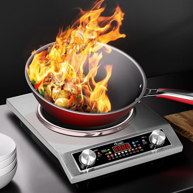 electric ceramic stove 5000w concave high-power for home multi-function non-selective pot light wave oven commercial fierce fire
