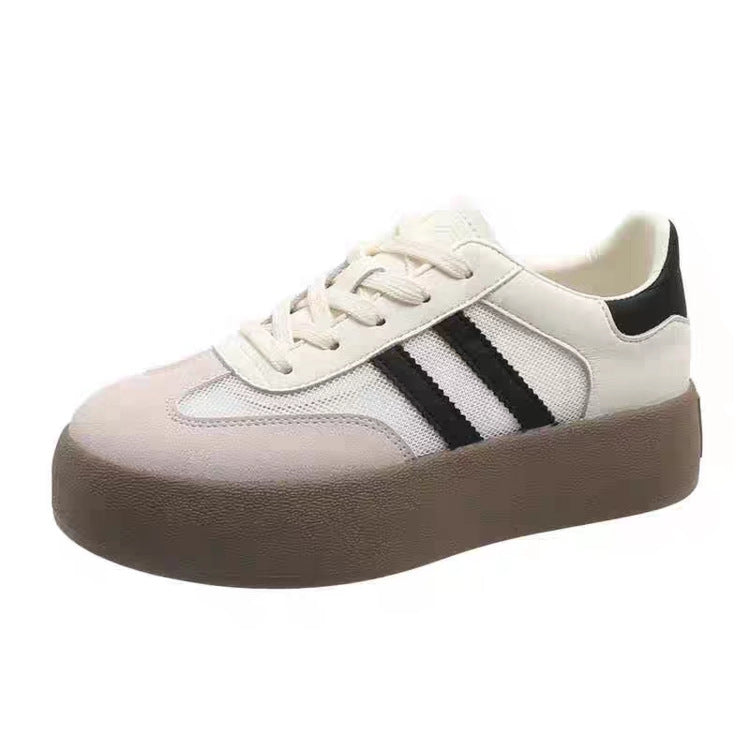 Best sellingthick sole mesh german training women's shoes women's 2026 summernew arrival small white casual sports sneakers summer summer style