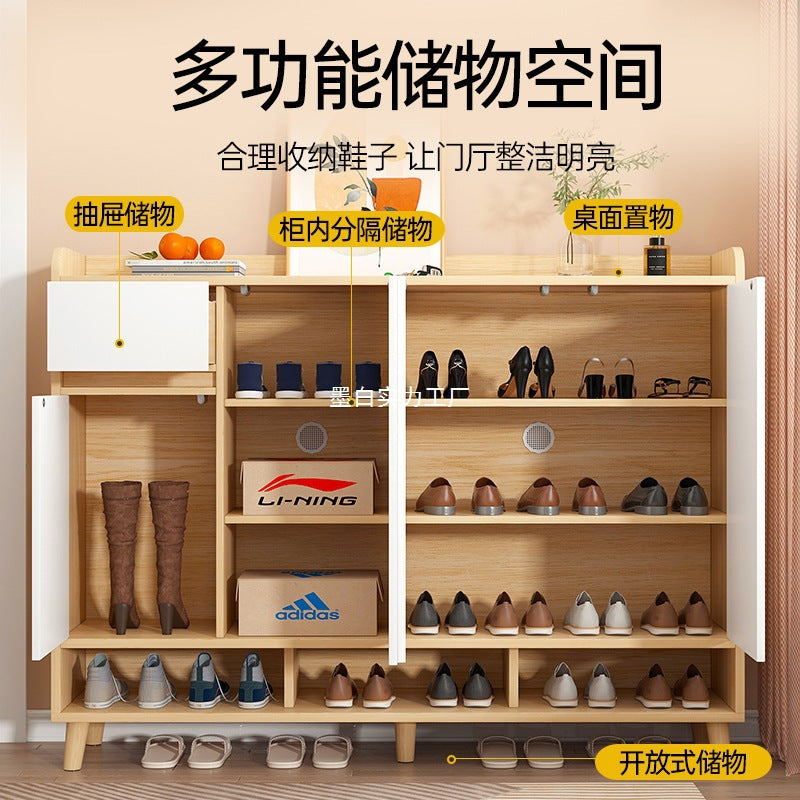 Shoe cabinet Home entrance Simple modern entry Living room Simple small apartment Large capacity Economic storage Shoe rack