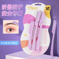Shurmei folding eyebrow razor - women's eyebrow shaping kit, safe & scratch-resistant, professional eyebrow razor - factory wholesale