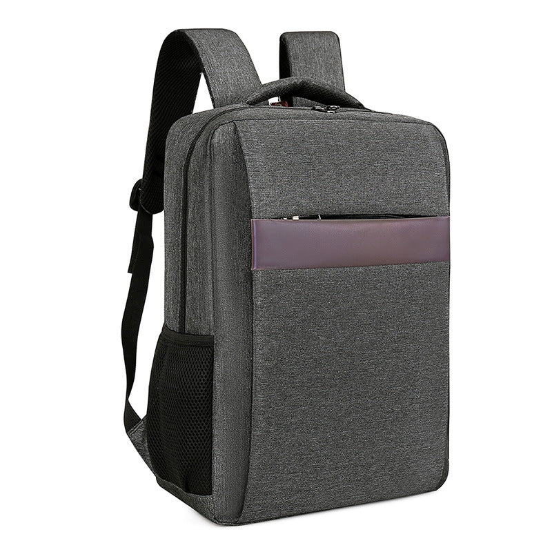 New Shoulder Men's Business Computer Bag Oxford Cloth Backpack School Bag Charging Large Capacity Business Travel Backpack