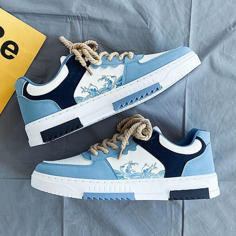 2025 spring new trendy versatile low-top men's sneakers - lightweight athletic casual shoes for students, popular online