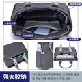 Satchel briefcase college training bag large capacity oxford cloth waterproof information bag travel office document bag personalized