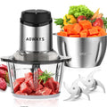 Export fashion cross-border double bowl 110v meat grinder amazon same style vegetable stuffing machine minced meat cooking electric mixer