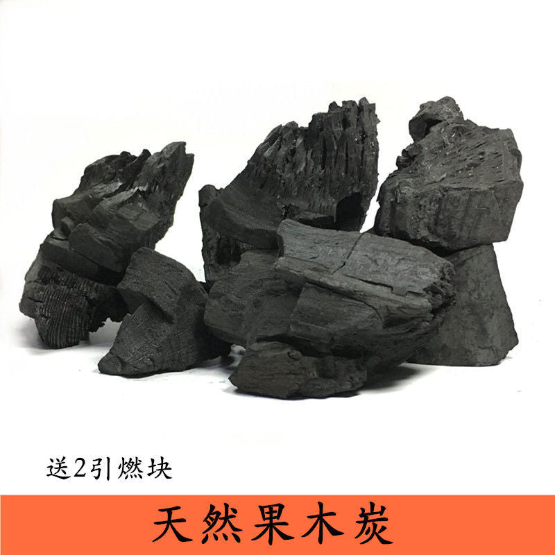 Indoor bbq charcoal smokeless charcoal wholesale factory direct sales mechanism charcoal high temperature durable charcoal block copper hot pot for home carbon