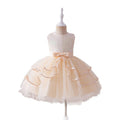 bestseller: girls' tulle tutu dress, red children's holiday performance costume, little host dress