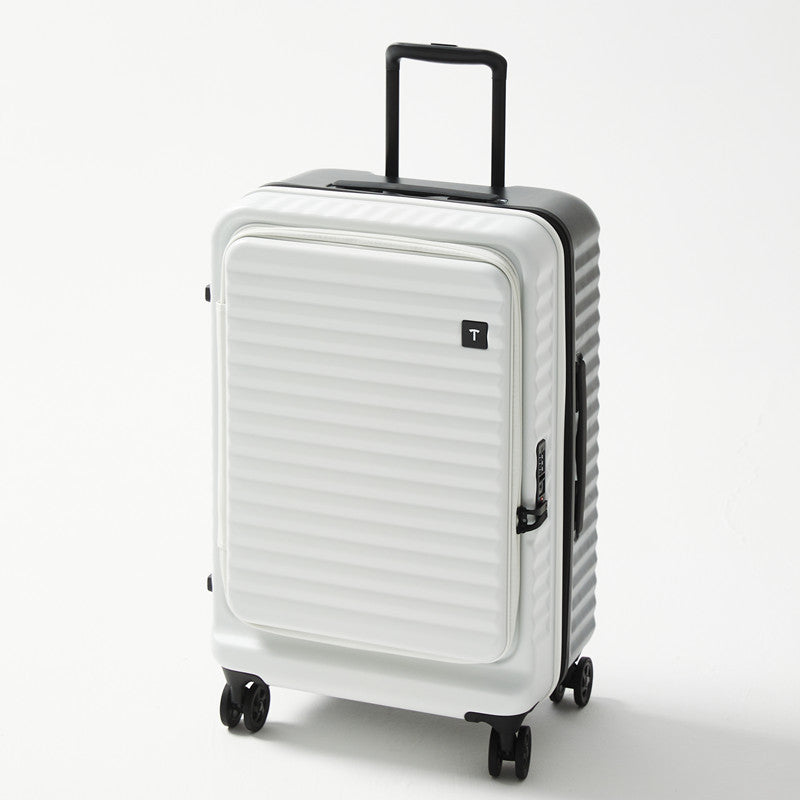 New front open suitcase women's 20-inch small boarding case 24-inch anti-drop trolley case travel bag password case