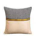 Waffle grids pillow, chidori gridspatchwork pillowcase, modern casual bay window, living room sofa cushion, one piece dropshipping
