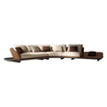 Source factory ferrari sofa living room special-shaped leather corner sofa personalized large flat floor house genuine leather sofa