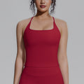 new arrival tight sports intimates women's padded i-shaped back yoga tops pilates fitness vest