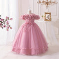 girls' spring/summer mesh dress  new foreign trade princess dress children's foreign trade dress