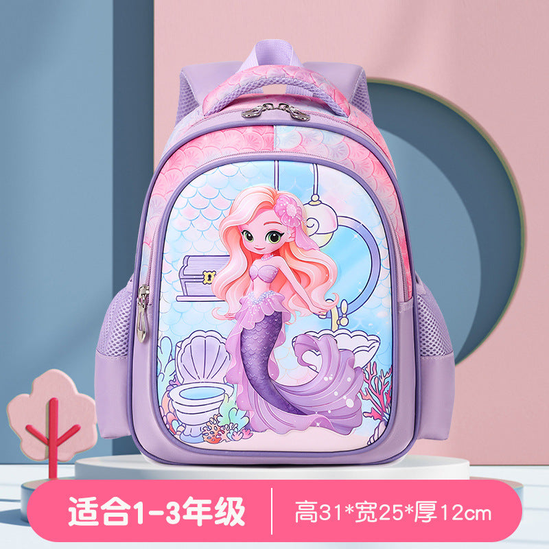 2024 in-stock export kindergarten backpack - cute and fun toddler nylon backpack, breathable and waterproof