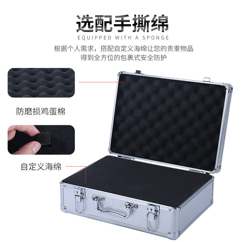 Dongguan Shenzhen custom portable toolbox aluminum alloy box portable toolbox instrument box professional development proofing