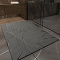 Bathroom absorbent floor mat soft diatom mud non-slip bathroom toilet for home bathroom door quick-drying door mat