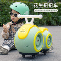 Peanut car twist car 1-3 years old baby boy and girl one year old gift anti-side fall rocking car