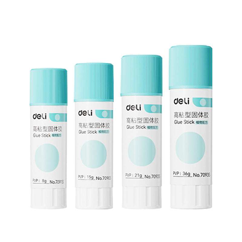 Deli Stationery Personal PVP Solid Glue Student Children Handmade High Viscosity Glue Stick Office Financial Paste