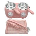 chocolate melting pot double furnace electric heating pot diy handmade soap essential oil handmade pot for home baking pot