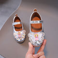 Cartoon princess shoes for girls, new spring/summer bowknot soft sole flats, little girl princess shoes, sandals, children's shoes