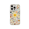 Graffiti cat & dog sun phone case - iphone 17 pro max & apple 16 full coverage shockproof protective case - wholesale
