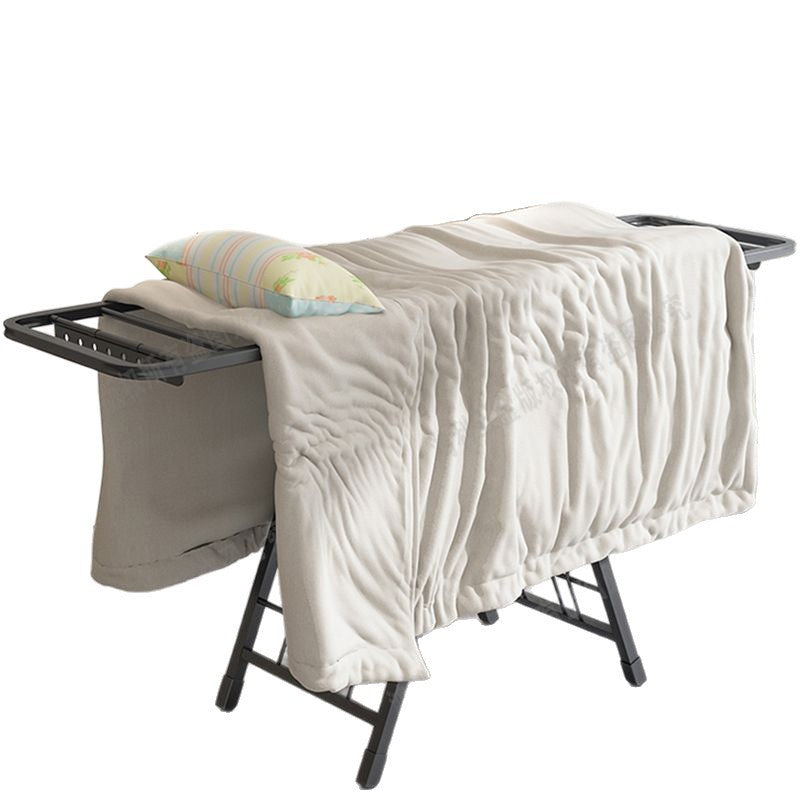 Clothes drying rack floor-standing foldablefor home indoor balcony baby cooling clothes hanger thickened thick clothes drying rack