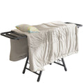 Clothes drying rack floor-standing foldablefor home indoor balcony baby cooling clothes hanger thickened thick clothes drying rack