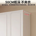 Wardrobe for home bedroom simple kids cabinet rental house small apartment wardrobe with drawers anti-mildew