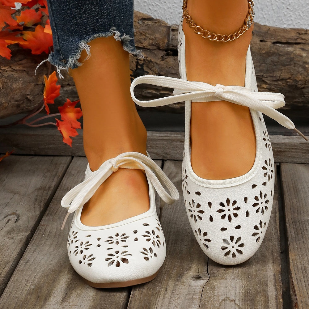 new arrivalretro style cut out woven flatstie backcasualflatsflatsplaid crocs doudou shoes for women