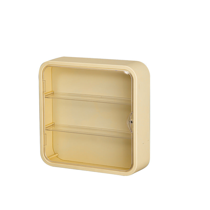 POP MART figure wall-mounted storage display cabinet blind box storage wall cabinet transparent dust-proof doll storage box