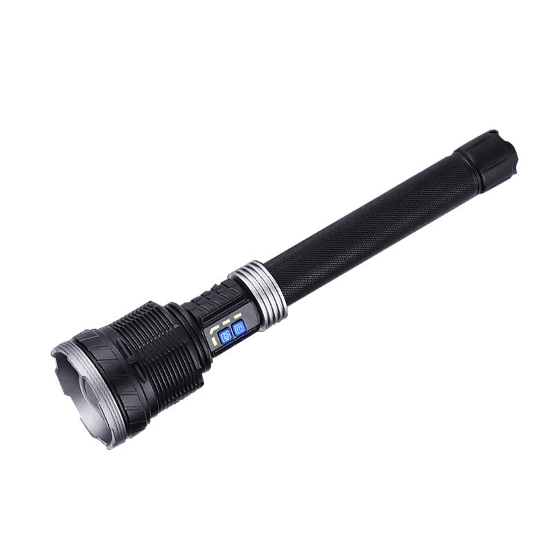 Cross-border new XHP360 strong light flashlight USB charging high power outdoor zoom remote LED flashlight