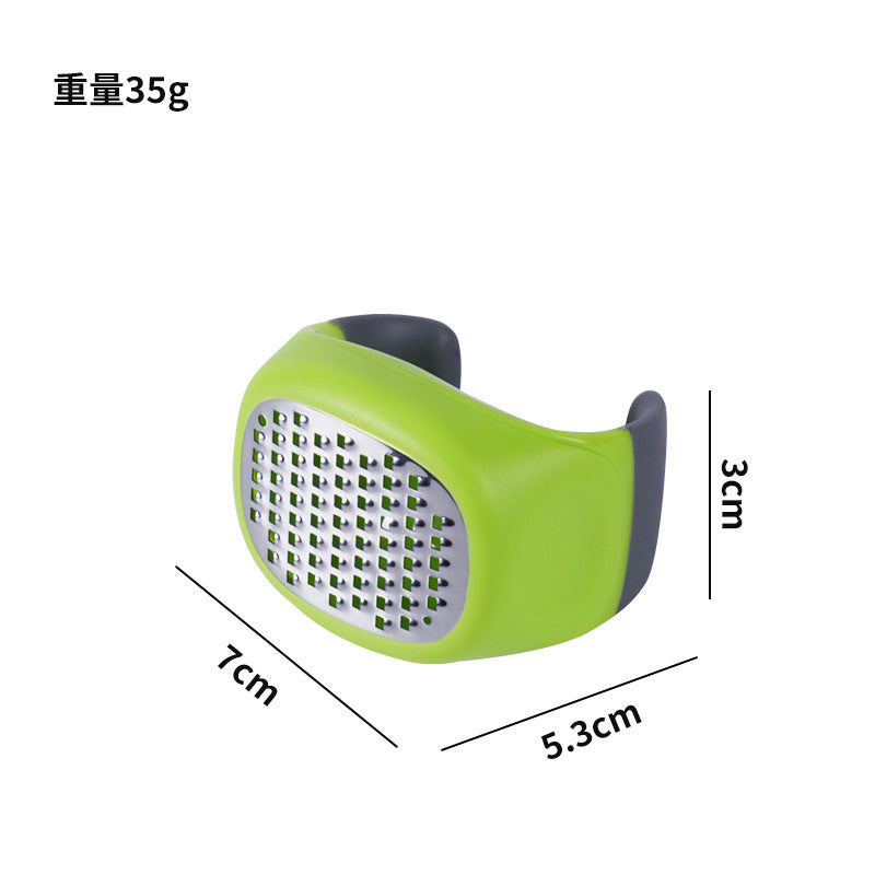 Stainless steel ginger grater multifunctional vegetable slicer fruit garlic masher kitchen home creative handheld grater