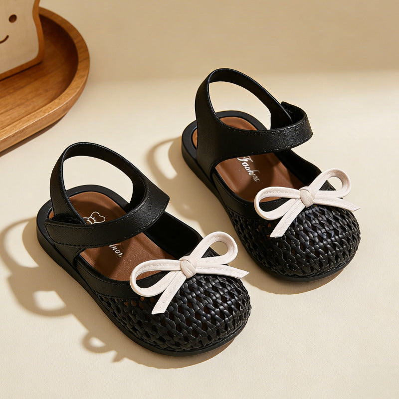 Princess sandals for girls, new  summer collection: non-slip, soft-soled, velcro-closure toddler sandals, perfect for beach and everyday wear