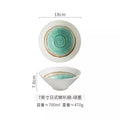 Japanese retro ceramic plate creative steak plate hotel commercial western food plate for home rice plate vegetable flat plate wholesale