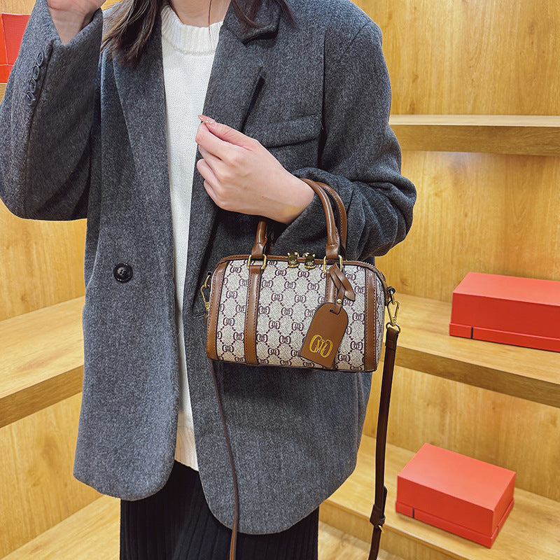 women's bags 2025 new arrival: high-end, versatile boston bag, handbag, elegant fashion shoulder & crossbody bag