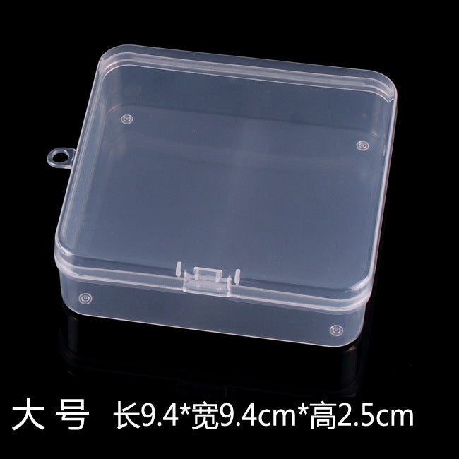 Factory direct sales, packaging small box PP storage box transparent plastic box small product packaging box PP material