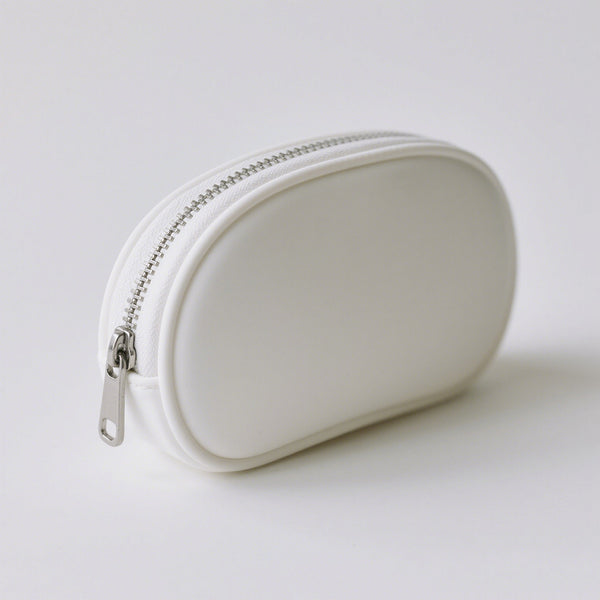 Simple mini portable creative silicone storage bag cosmetic bag portable pencil bag rectangular silicone bag