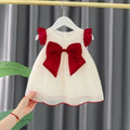 Girls' summer outfit  birthday chinese style baby girl dress summer chic sleeveless princess dress