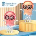 magic dancing jellyfish toys universal electric luminous self-obstacle avoidance stunt dancing octopus toys wholesale