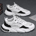 Men's shoes 2025 new arrival: popular winter mesh breathable men's athletic casual chunky platform sneakers - high-top dad shoes