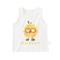 New lightweight summer pure cotton baby tank top - sleeveless undershirt for kids, breathable and sweat-absorbent infant clothing