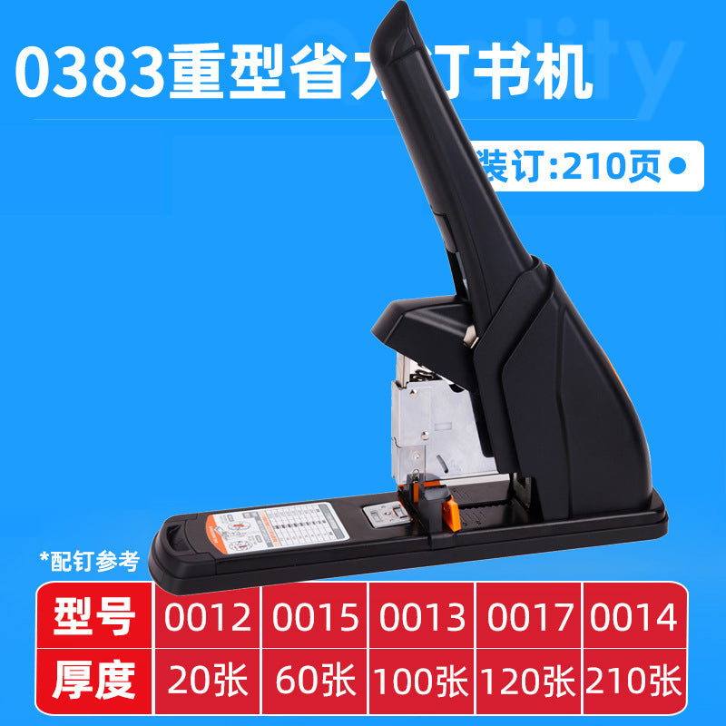 Deli Large Heavy Duty Thickened Stapler Pop-up Easy Large Labor-saving Thick Stapler Binding Machine Wholesale