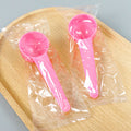 Individually wrapped plastic measuring spoons - 20ml for liquid masks, laundry powder, fertilizer, and water (20g)