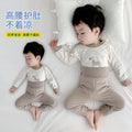 Kids high waist belly protector pure cotton belly protector all year round belly-proof intimatessuit autumn clothes and long trousers infant separates bottom