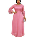 African, european, and american plus-size women's clothing: new  lace-trimmed, heavily embellished chiffon dresses for , , and