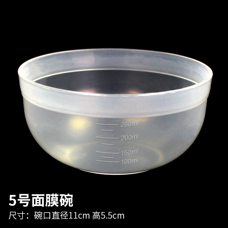 Beauty mask bowl 1#2#3#4#5 plastic bowl with scale beauty bowl diy mask bowl mask tool